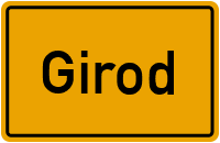 Feldstraße in Girod