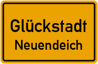 Flensburger Straße in GlückstadtNeuendeich