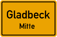 Bottroper Straße in GladbeckMitte