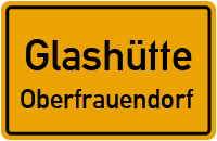Langer Weg in GlashütteOberfrauendorf