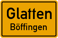 Riedstraße in GlattenBöffingen