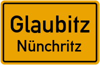 Glaubitzer Straße in GlaubitzNünchritz