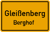 Straßenverzeichnis Gleißenberg Berghof