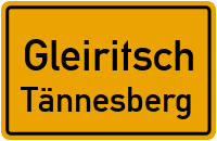 Berggasse in GleiritschTännesberg