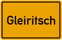 City Sign Gleiritsch