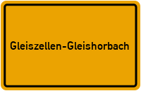 City Sign Gleiszellen-Gleishorbach