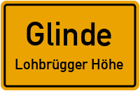 Waldweg in GlindeLohbrügger Höhe