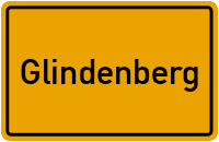Ortsschild von Gemeinde Glindenberg in Sachsen-Anhalt