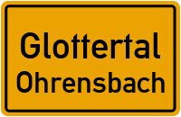 Dätscherstraße in GlottertalOhrensbach