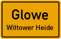 Eichenweg in GloweWittower Heide