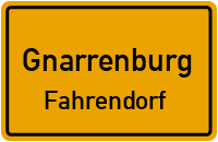 Bachstraße in GnarrenburgFahrendorf