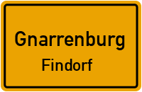 Straßenverzeichnis Gnarrenburg Findorf