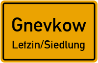 Letzin/Siedlung in GnevkowLetzin/Siedlung