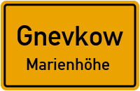 Marienhöhe in 17089 Gnevkow (Marienhöhe)