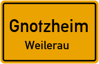 Weilerauer Straße in GnotzheimWeilerau