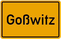 Goßwitz in Thüringen