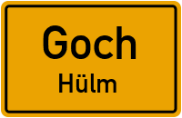Straßenverzeichnis Goch Hülm