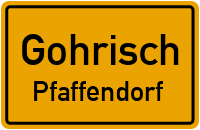 Pfaffendorfer Straße in GohrischPfaffendorf