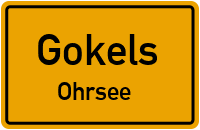 Bundesstraße in GokelsOhrsee