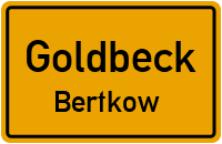 Grenzweg in GoldbeckBertkow