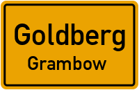 Feldstraße in GoldbergGrambow