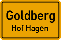 Lübzer Straße in 19399 Goldberg (Hof Hagen)