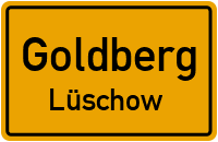 Waldweg in GoldbergLüschow