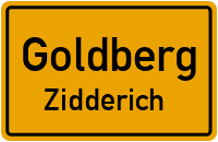 Parkstraße in GoldbergZidderich