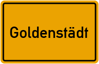 City Sign Goldenstädt