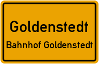 Auf der Höhe in GoldenstedtBahnhof Goldenstedt