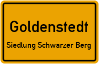 Gartenstraße in GoldenstedtSiedlung Schwarzer Berg