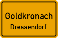 Hauptstraße in GoldkronachDressendorf