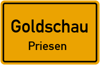 Straßen in Goldschau Priesen