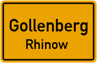Ackerstraße in GollenbergRhinow