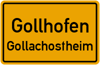 Dorfstraße in GollhofenGollachostheim