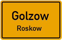 Gartenstraße in GolzowRoskow