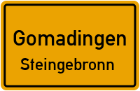 Straßenverzeichnis Gomadingen Steingebronn