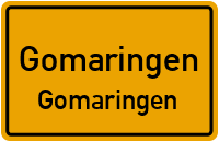 Schloßstraße in GomaringenGomaringen