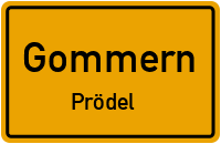 Neuer Bahnhof in 39264 Gommern (Prödel)