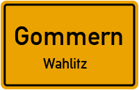 Waldstraße in GommernWahlitz