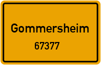 67377 Gommersheim