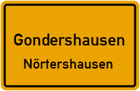 Schulstraße in GondershausenNörtershausen