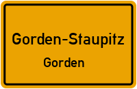 Lauchstraße in 03238 Gorden-Staupitz (Gorden)