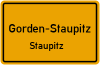 Gordener Straße in 03238 Gorden-Staupitz (Staupitz)