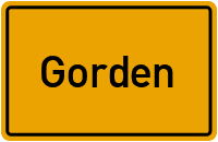 Gorden in Brandenburg