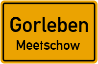 Dorfstraße in GorlebenMeetschow