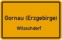 Gartenweg in Gornau (Erzgebirge)Witzschdorf