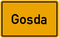 City Sign Gosda