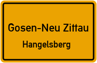 Gartenstraße in Gosen-Neu ZittauHangelsberg