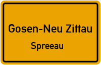 Plötzenweg in Gosen-Neu ZittauSpreeau